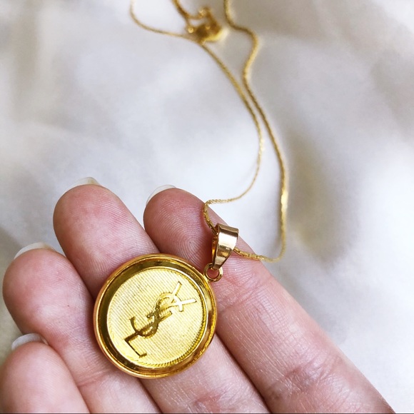 Yves Saint Laurent Jewelry - Yves Saint Laurent Golden Necklace